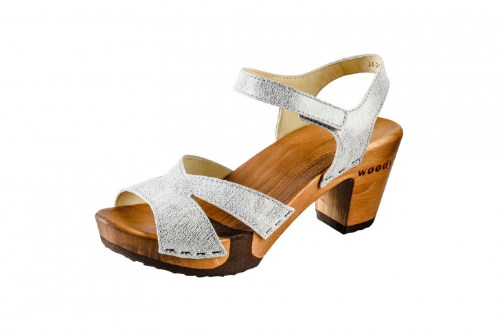 Woody Holzclogs Carmen white 38