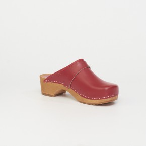 Clogs Holzclogs rot 38